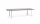 tavolo Alloro 210 Extensible TORTORA  bianco