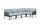 sofa Komodo 5 ANTRACITE ghiaccio Sunbrella®