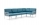 sofa Komodo 5 BIANCO adriatic Sunbrella®