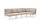 sofa Komodo 5 BIANCO canvas Sunbrella®