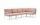 sofa Komodo 5 BIANCO rosa quarzo