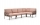 sofa Komodo 5 TORTORA rosa quarzo