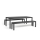 tavolo Set Rio Bench Alu  antracite