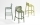 sgabello Doga Stool per outdoor