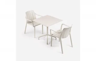 sedia Tiberina Armchair CORDA - base per tavolo Base Frasca Maxi Fix CORDA