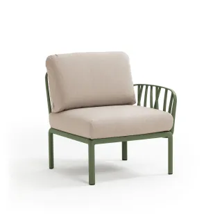 divano Komodo Elemento Terminale DX/SX AGAVE canvas Sunbrella®