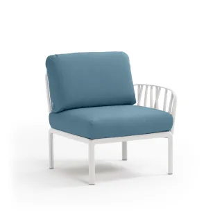 divano Komodo Elemento Terminale DX/SX BIANCO adriatic Sunbrella®