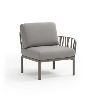 divano Komodo Elemento Terminale DX/SX TORTORA grigio komodo