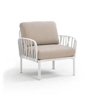 sofa Komodo Poltrona BIANCO canvas Sunbrella®