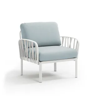 sofa Komodo Poltrona BIANCO ghiaccio Sunbrella®