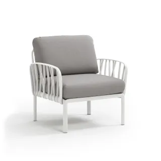 sofa Komodo Poltrona BIANCO grigio komodo