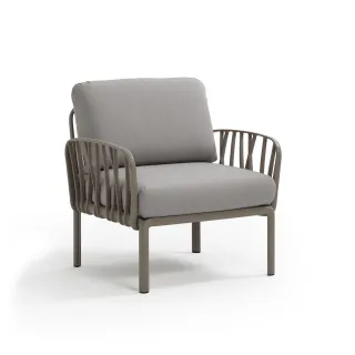 sofa Komodo Poltrona TORTORA grigio komodo