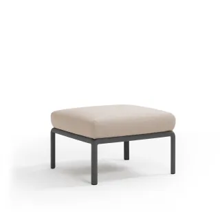 divano Komodo Pouf ANTRACITE canvas Sunbrella®