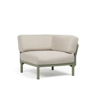 divano Maximo Elemento Angolo Cactus Perla Sunbrella