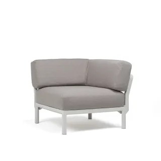 divano Maximo Elemento Angolo Gesso Lava Sunbrella