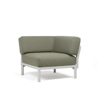 divano Maximo Elemento Angolo Gesso Timo Sunbrella