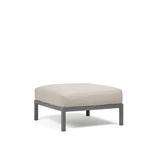 divano Maximo Pouf Basalto Perla Sunbrella