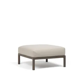 divano Maximo Pouf Terra Perla Sunbrella