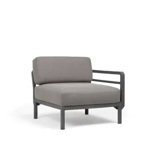 divano Maximo Elemento Terminale DX/SX BASALTO Lava Sunbrella®