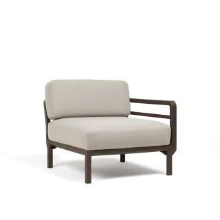 divano Maximo Elemento terminale Terra Perla Sunbrella