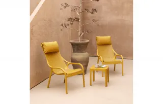sedia Net Lounge SENAPE - tavolo piccolo Net Table 40 SENAPE