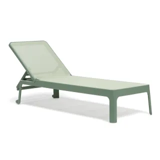 lettino prendisole Plano MENTA mandorla