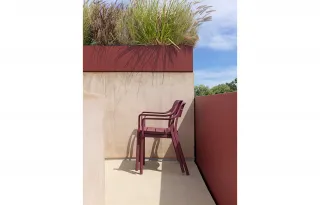 sedia Cassia Armchair BORGOGNA