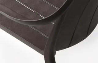 sedia Tiberina Armchair terra