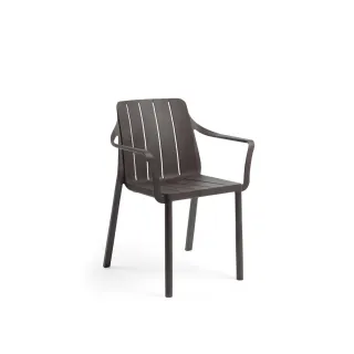 sedia Tiberina Armchair terra